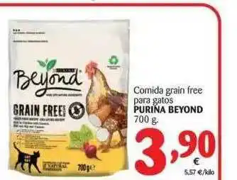 Alimerka Comida Grain Free Para Gatos Purina Beyond 700g oferta