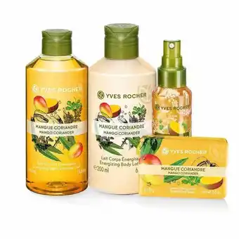 Yves Rocher Kit colección mango & cilantro + jabón de manos oferta