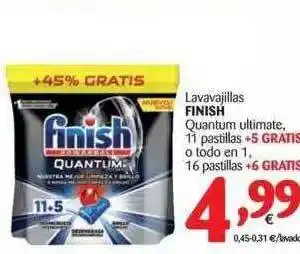 Alimerka Finish Quantum Ultimate Lavavajillas oferta