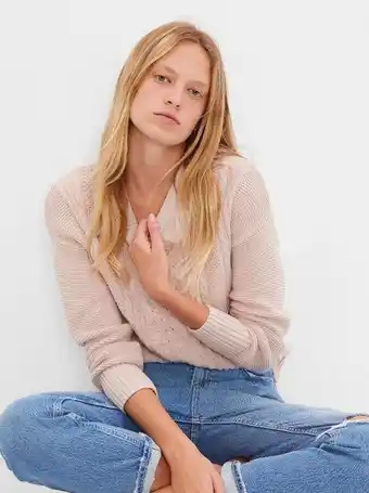 Mujer | jersey de punto con cuello redondo