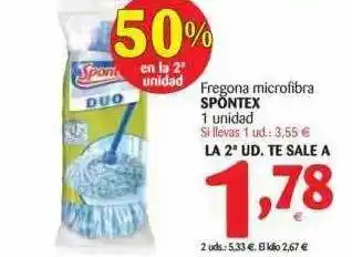 Alimerka Fregona Microfibra Spontex 1 un. oferta