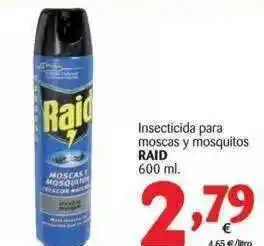 Alimerka Insecticida Para Moscas Y Mosquitos Raid 600ml oferta