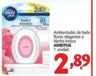 Alimerka Ambientador De Baño Flores Elegantes O Hierba Fresca Ambipur 1 un. oferta