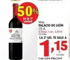 Alimerka Vino Palacio De León 75cl oferta