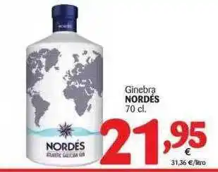 Alimerka Ginebra Nordés 70cl oferta