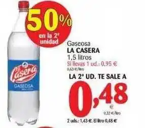 Alimerka Gaseosa La Casera 1,5 litros oferta