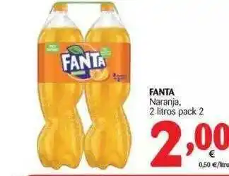 Alimerka Fanta Naranja 2lt. pack 2 oferta