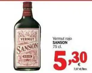 Alimerka Vermut Rojo Sanson 75cl oferta