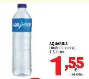 Alimerka Aquarius Limón O Naranja 1,5lt. oferta