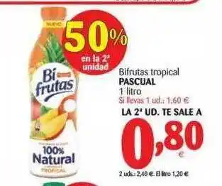 Alimerka Bifrutas Tropical Pascual 1 litro oferta