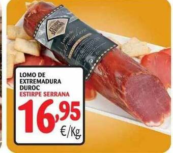Alimerka Lomo De Extremadura Duroc Estirpe Serrana oferta