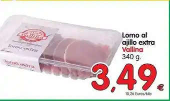Alimerka Lomo Al Ajillo Extra Vallina 340g oferta