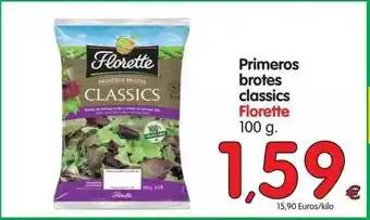 Alimerka Primeros Brotes Classics Florette 100g oferta