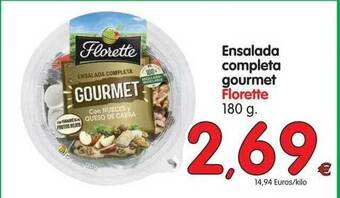 Alimerka Ensalada Completa Gourmet Florette 180g oferta