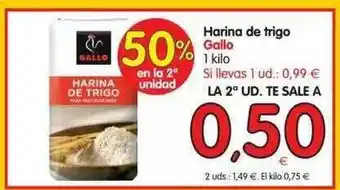 Alimerka Harina De Trigo Gallo 1 kilo oferta