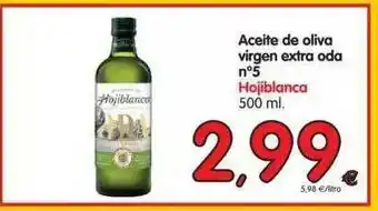 Alimerka Aceite De Oliva Virgem Extra Oda N°5 Hojiblanca 500ml oferta