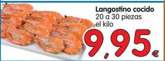 Alimerka Langostino Cocido 20 A 30 Piezas oferta