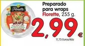 Alimerka Preparado Para Wraps Florette 255g oferta