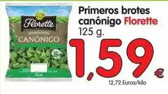 Alimerka Primeros Brotes Canónigo Florette 125g oferta