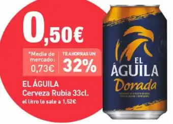 PrimaPrix El aguila Cerveza rubia 33cl oferta