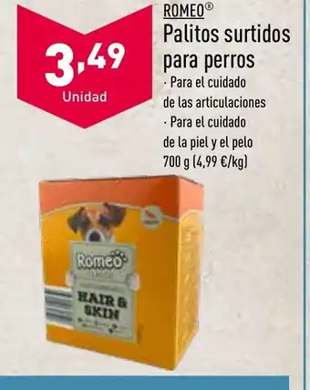 ALDI Palitos Surtidos Para Perros oferta