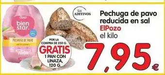 Alimerka Pechuga De Pavo Reducida En Sal Elpozo oferta