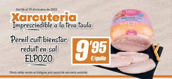 SPAR Pernil Cuit Bienstar Reduit En Sal Elpozo oferta
