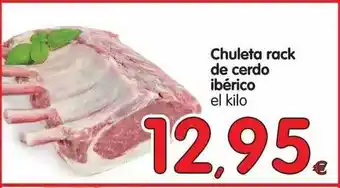 Alimerka Chuleta Rack De Cerdo Ibérico oferta