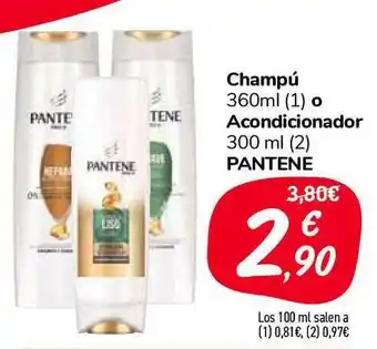 Carrefour Market Pantene Champú 360ml O Acondicionador 300ml oferta