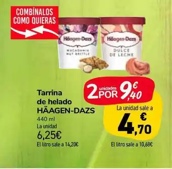 Carrefour Market Häagen-Dazs Tarrina De Helado 440ml oferta