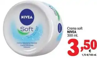 Alimerka Nivea Crema soft 300ml oferta