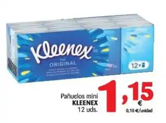 Alimerka Kleenex Pañuelos mini oferta