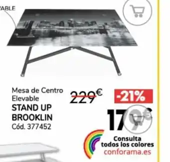 Conforama Stand Up Brooklin oferta