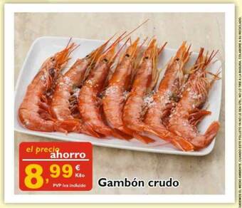 Supermercados La Despensa Gambón Crudo oferta