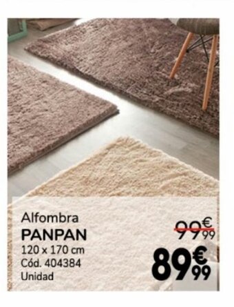 Conforama Alfombra panpan oferta