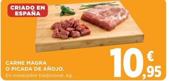 Hipercor Carne Magra O Picada De Anojo oferta