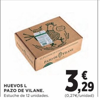 Hipercor Huevos L Pazo De Vilane oferta