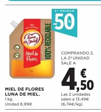 Hipercor Miel De Flores Luna De Miel oferta