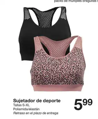 Zeeman Sujetador De Deporte S-XL oferta