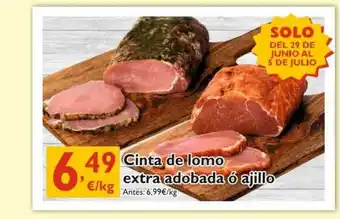 Cash Ecofamilia Cinta De Lomo Extra Adobaba ó Ajillo oferta