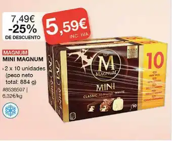 Costco Magnum Mini Magnum 2 x 10 un. 884g oferta