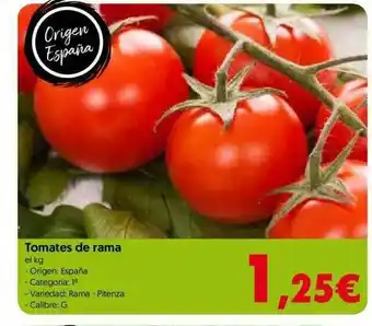 Hiper Usera Tomates De Rama oferta