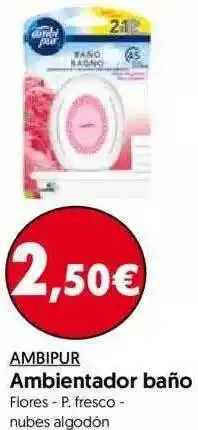Hiper Usera Ambipur Ambientador Baño oferta