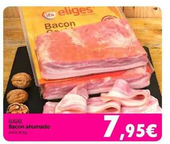 Hiper Usera Eliges Bacon Ahumado oferta