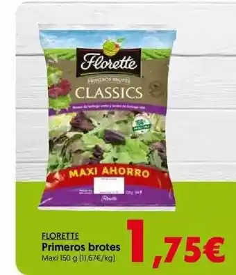 Hiper Usera Florette Primeros Brotes 150g oferta
