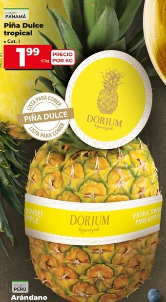 Dia Piña Dulce Tropical oferta