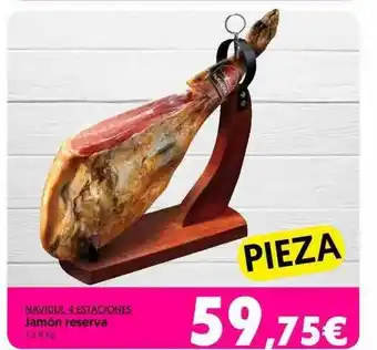 Hiper Usera Navidul 4 Estaciones Jamón Reserva 7 a 8 kg oferta
