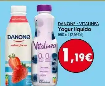 Hiper Usera Danone - Vitalinea Yogur Líquido 550ml oferta
