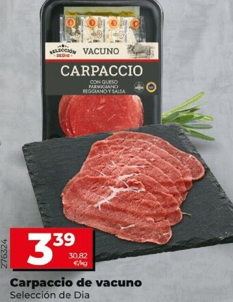 Dia Carpaccio De Vacuno oferta