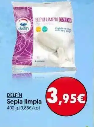 Hiper Usera Delfín Sepia Limpia 400g oferta